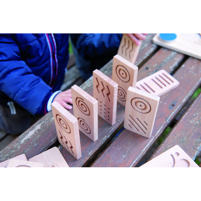 Andreu Toys - Sensorische Domino