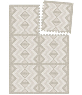 Speelmat - Kilim Feather Gray