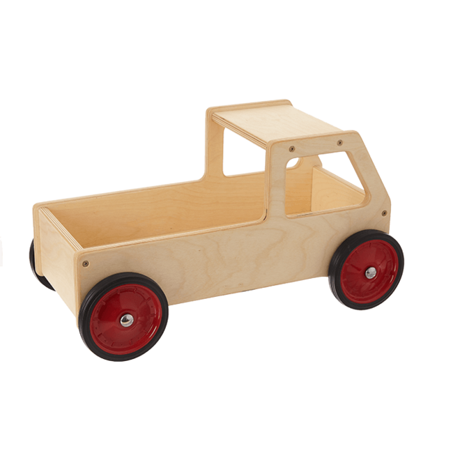Emmi Pikler - Houten Auto Dichte Laadbak