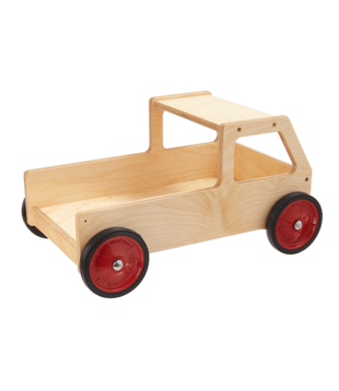 Houten Auto met Laadbak