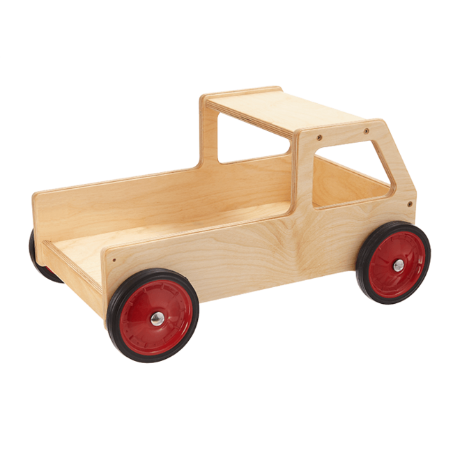 Emmi Pikler - Houten Auto met Laadbak