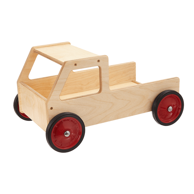 Emmi Pikler - Houten Auto met Laadbak