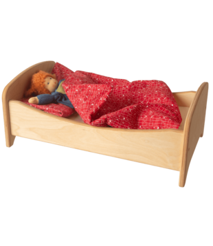 Houten Poppenbed