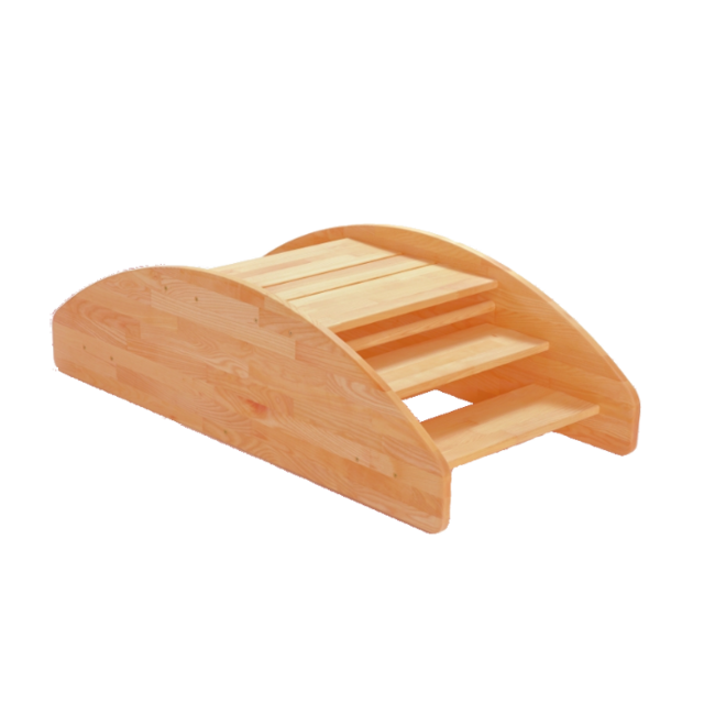 Basisgemeinde - Schommelboot - Klimtrap
