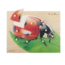 Jakobs Houten Puzzel - Lieveheersbeestje (10-delig) | 2+