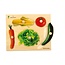 Jakobs Houten Puzzel - Groenten (5-delig) | 1+