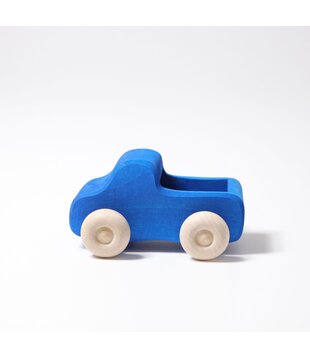 Houten Vrachtauto Klein Blauw