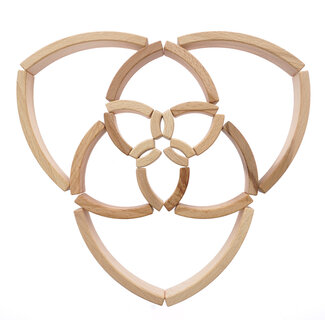 Abel Wooden Toys Golden Ratio Mini (24-delig)