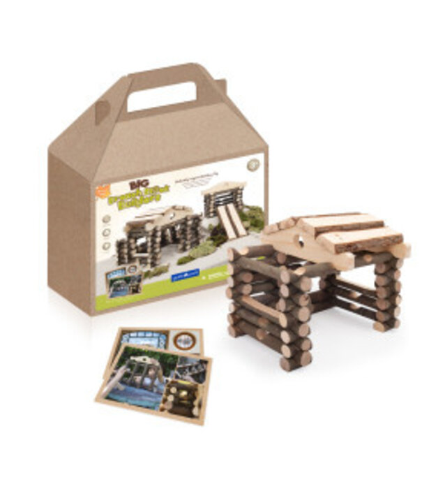 Guidecraft Guidecraft - Big Branch Block Builders  (125-delig) | 3+