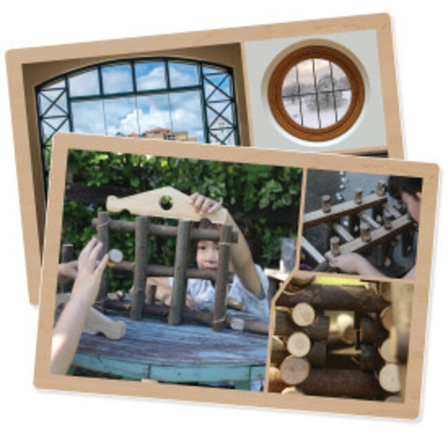 Guidecraft - Big Branch Block Builders  (125-delig) | 3+