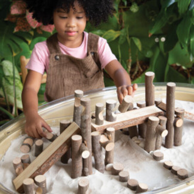 Guidecraft - Big Branch Block Builders  (125-delig) | 3+
