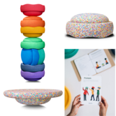 JUTTER & Co. || Ready to Play Speelpakket – Stapelstein Regenboog