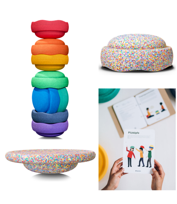 JUTTER & Co. JUTTER & Co. | Complete Set – Stapelstein Regenboog
