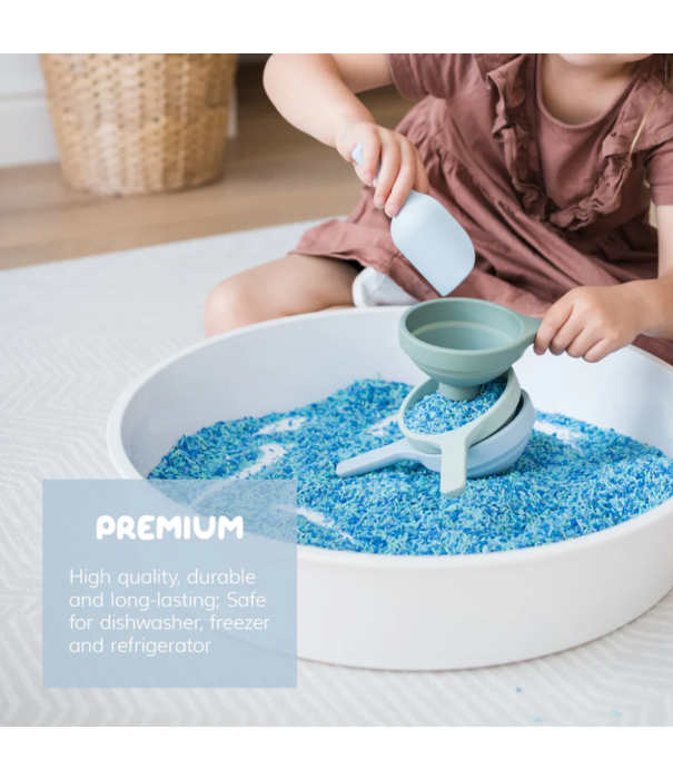 Inspire My Play Inspire My Play - Trechters (3-delig) - Blauw/Groen