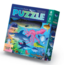 Crocodile Creek Foil Puzzel - Shimmering Shark (60-delig) 4+