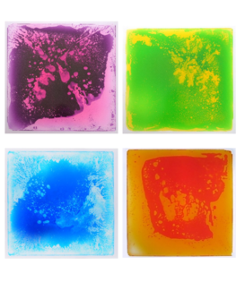 Sensorische Vloertegels - 50 x 50 cm (set van 4 kleuren)