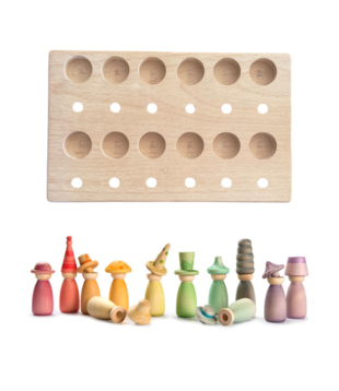 Complete Set - Houten Houder - Fancy Nins