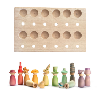 JUTTER & Co. Complete Set - Houten Houder - Fancy Nins