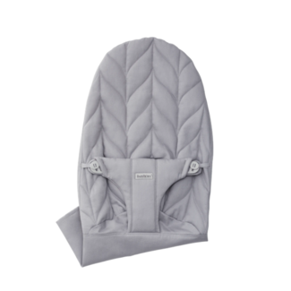 BabyBjorn Hoes Wipstoel Bliss Geweven - Lichtgrijs