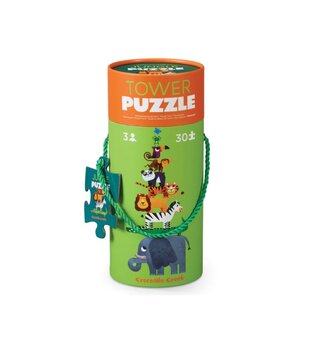 Toren Puzzel - Jungle (30-delig) | 3+