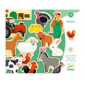 Djeco - Magneten - Boerderij  (24-delig)