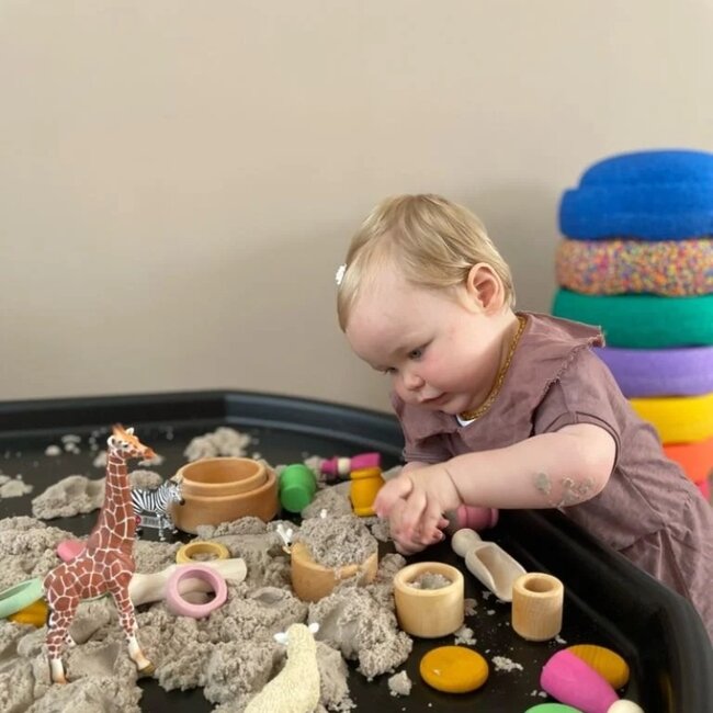 Cosy - Tuff Tray Loose Parts Tafels - Set van 3