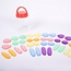 Edx Education - Transparante Kiezels - Regenboog  (36 delig)