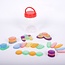 Edx Education - Transparante Kiezels - Regenboog  (36 delig)