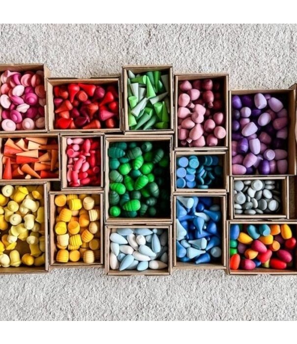 JUTTER & Co. JUTTER & Co. | Ready to Play Speelpakket  - Loose Parts Set Mandala's