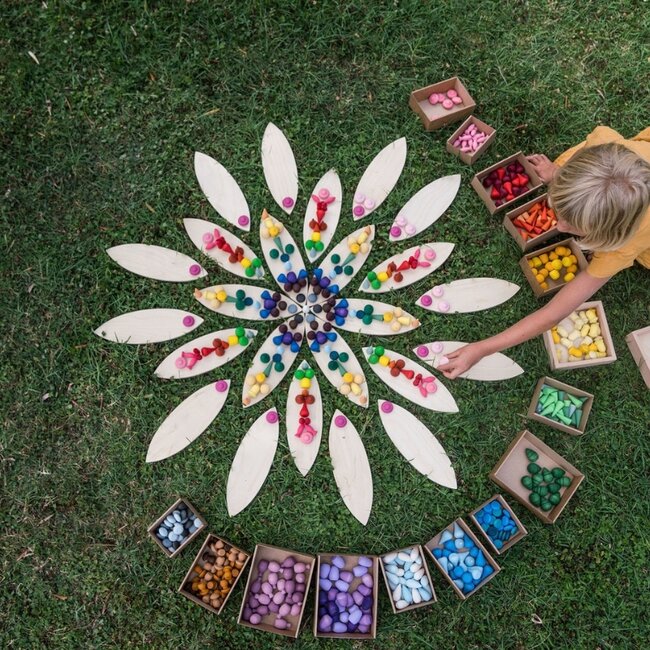 JUTTER & Co. | Ready to Play Speelpakket  - Loose Parts Set Mandala's
