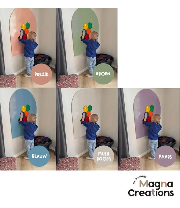 JUTTER & Co. Complete set - Bow - Groen  & Pastel Connetix (120-delig)