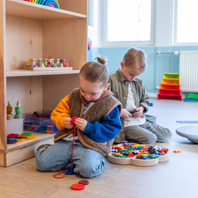 Grimm's - Grote Houten Knopen - (24-delig)