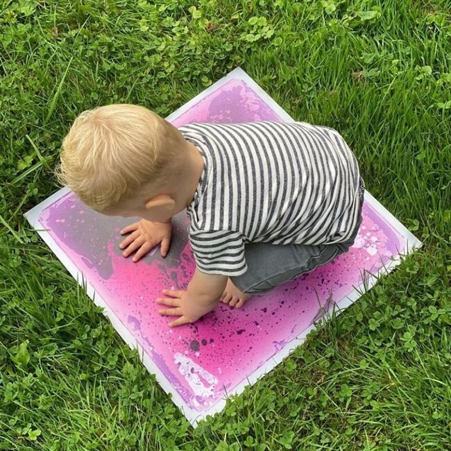 Playlearn - Sensorische Vloertegels (set van 6 kleuren)