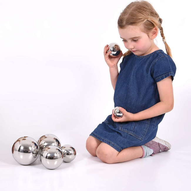 TickiT - Sensorische Reflecterende Geluidsballen - Set van 7