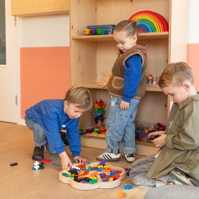 Guidecraft - Loose Parts Houten Trays - Set van 3