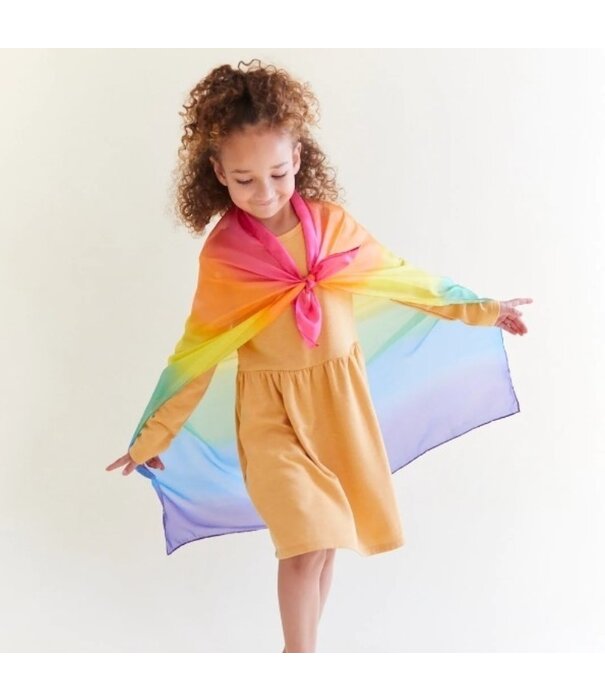 Sarah's Silks Sarah's Silks - Speelzijde - Regenboog