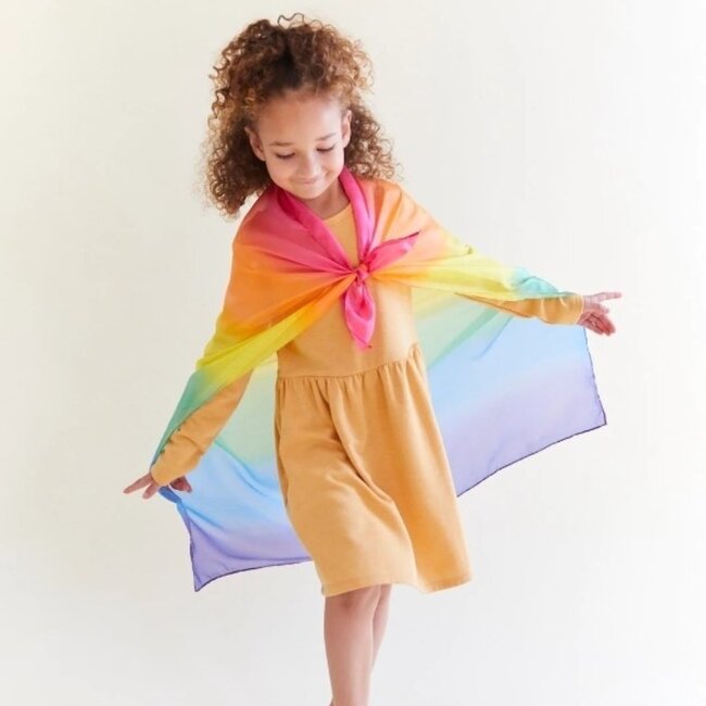 Sarah's Silks - Speelzijde - Regenboog