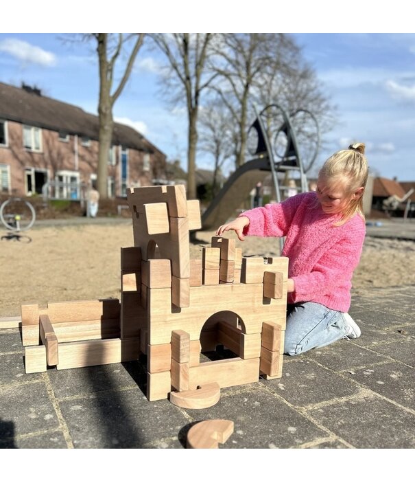 Guidecraft Guidecraft - Notch blokken (89-delig)