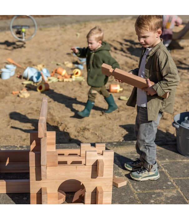 Guidecraft Guidecraft - Notch blokken (89-delig)