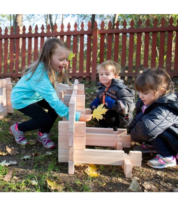 Guidecraft Guidecraft - Notch blokken (89-delig)