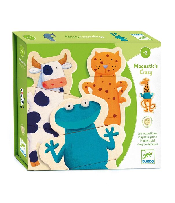 Djeco Djeco - Magneten  Gekke Dieren (24-delig)