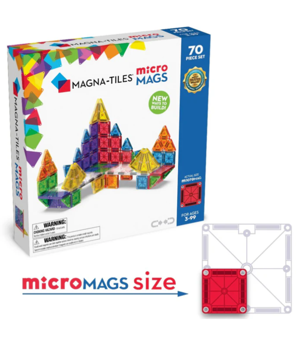 Magna-Tiles Magna-Tiles - Micro Mags (70-delig)
