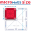 Magna-Tiles - Micro Mags (70-delig)