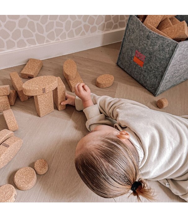 JUTTER & Co. Ready to Play Speelpakket  - Korxx Bouwblokken (80-delig)