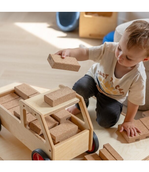 JUTTER & Co. Ready to Play Speelpakket  - Korxx Bouwblokken (80-delig)