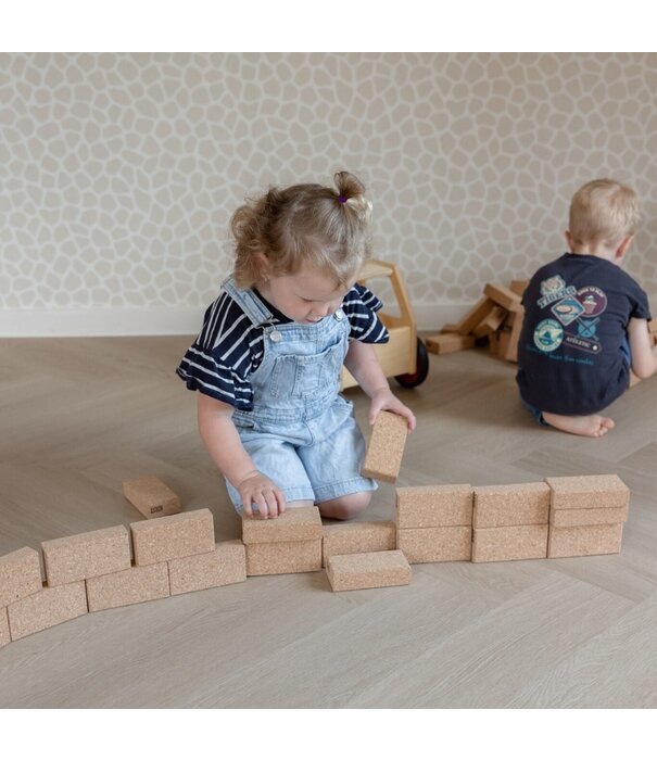 JUTTER & Co. Ready to Play Speelpakket  - Korxx Bouwblokken (80-delig)