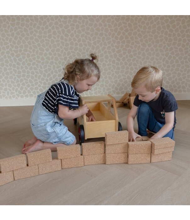 JUTTER & Co. Ready to Play Speelpakket  - Korxx Bouwblokken (80-delig)