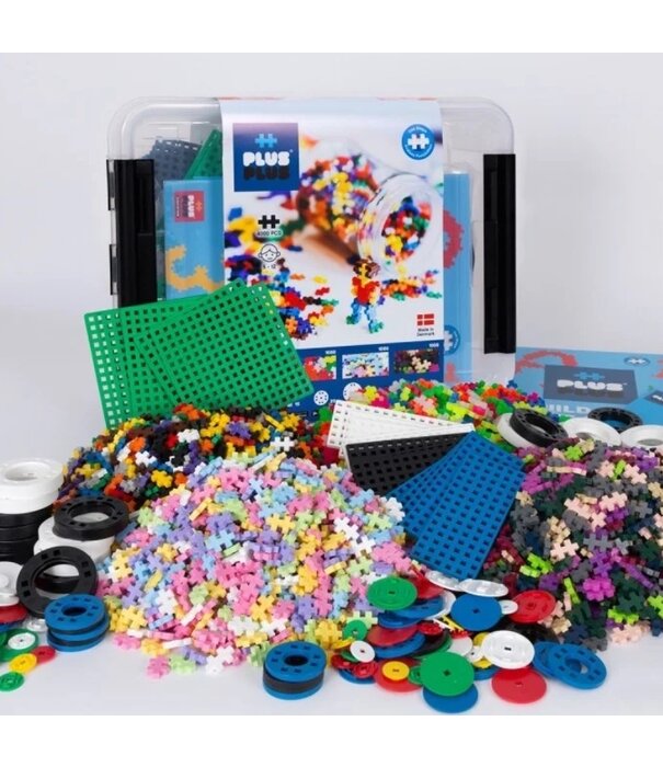 Plus Plus Plus Plus Mini - Bouwstenen Box  -  Gemengd (4000 -delig)