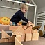 Edushape - Grote Houten Imitatie Blokken - 32 delig (75mm)