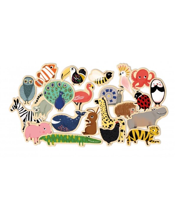 Djeco Djeco - Magneten Dieren (36-delig)